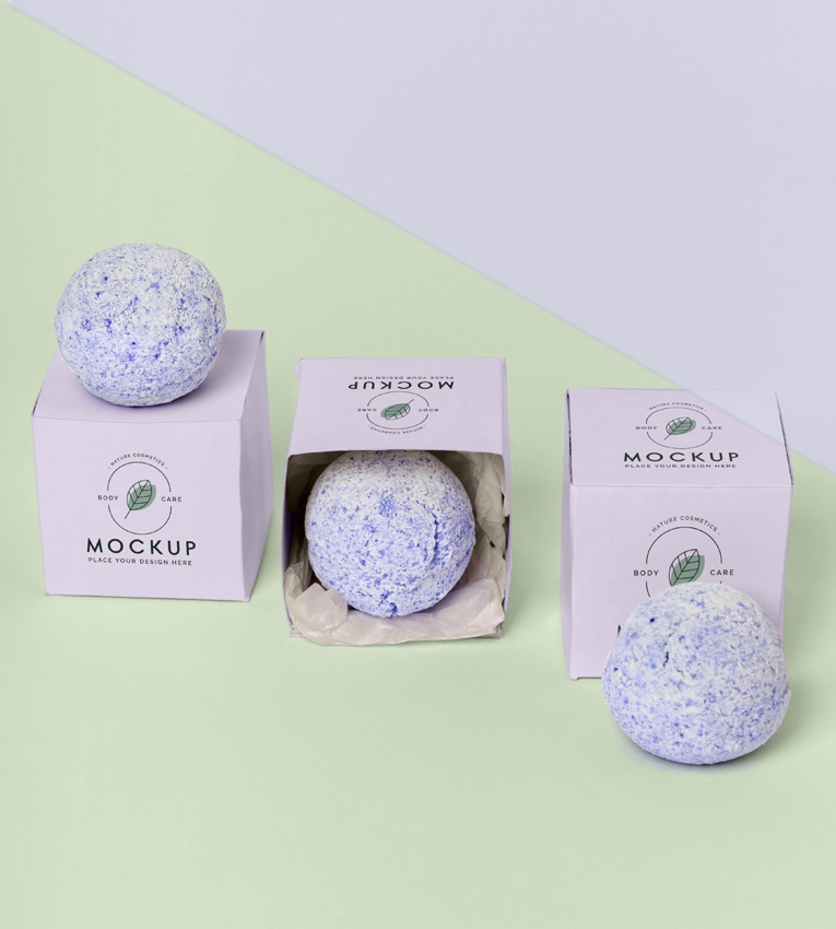 Custom Hemp Bath Bomb Boxes Empress Packaging